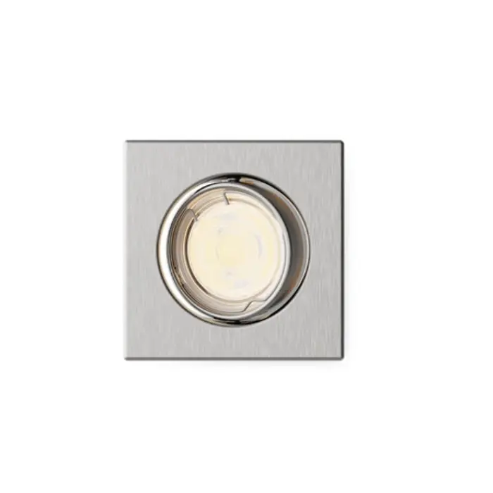 PERIDOT PHILIPS LED downlight ugradbeni KIT kvadratna GU10 NL nikal