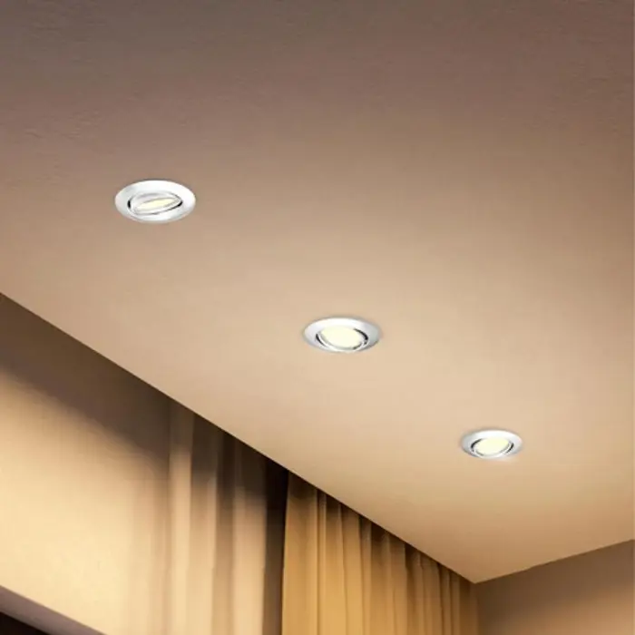 PERIDOT PHILIPS LED downlight ugradbeni KIT okrugla GU10 bijeli (set 3 kom)