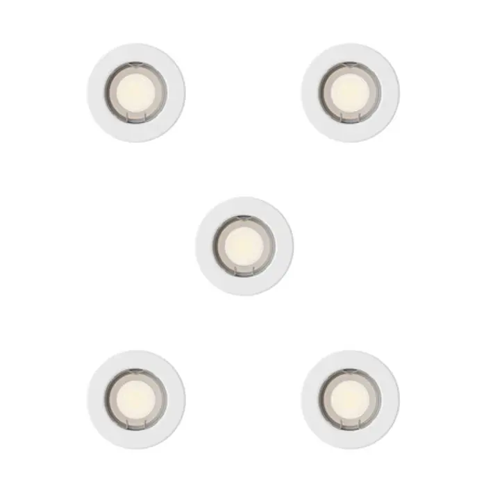 PERIDOT PHILIPS LED downlight ugradbeni KIT okrugla GU10 bijeli (set 5 kom)