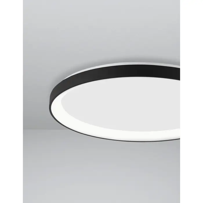 PERTINO PLAFONSKA SVJETILJKA LED 30W/3000K/1785lm/DIMM/IP20/CRNA