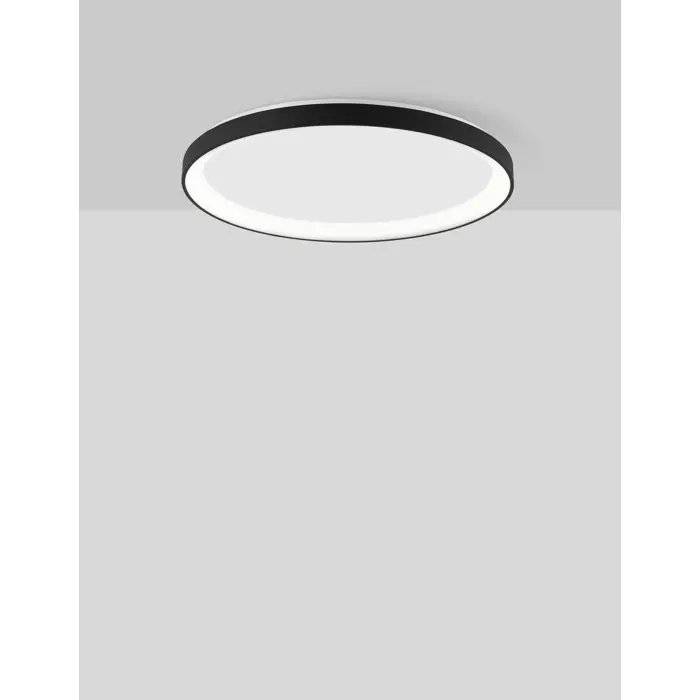 PERTINO PLAFONSKA SVJETILJKA LED 40W/3000K/2554lm/DIMM/IP20/CRNA