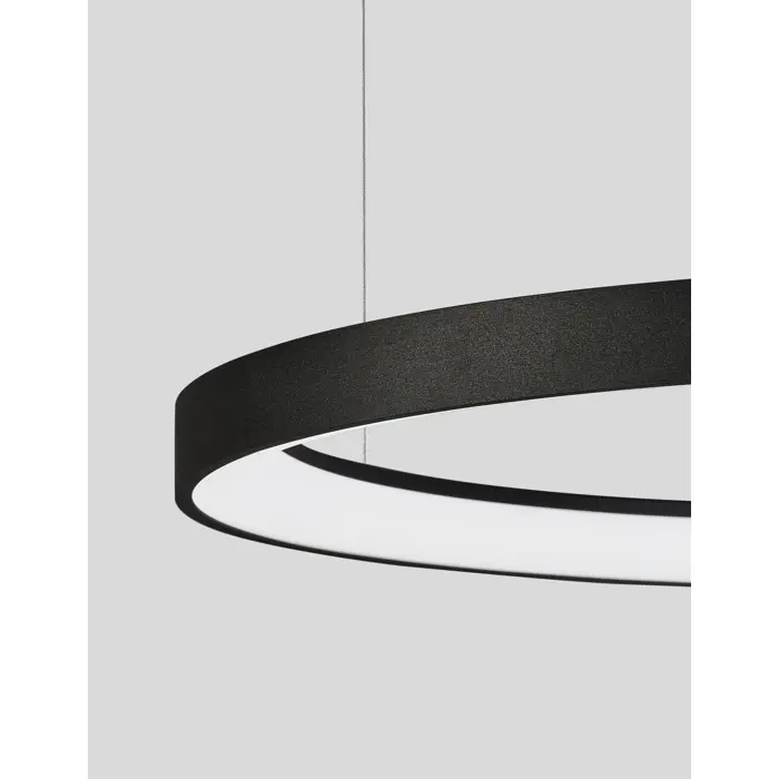PERTINO VISILICA LED 48W/3000K/2773lm/DIMM/IP20/CRNA