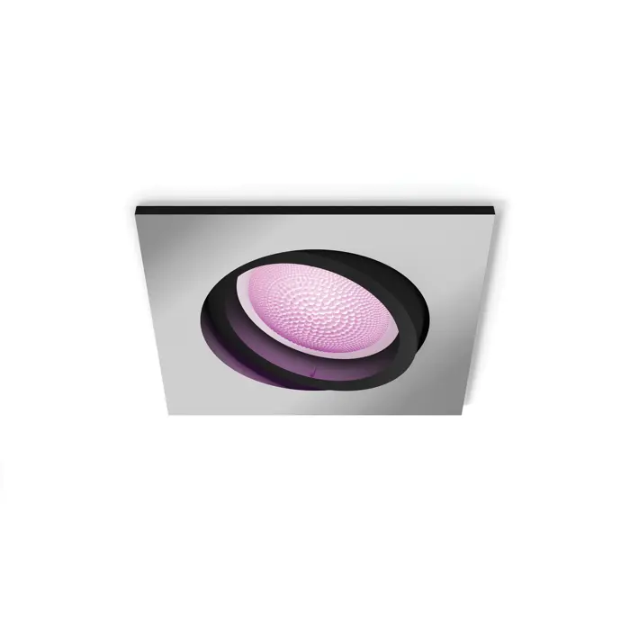 CENTURA PHILIPS HUE ugradbeni LED downlight S. aluminij 1XGU10