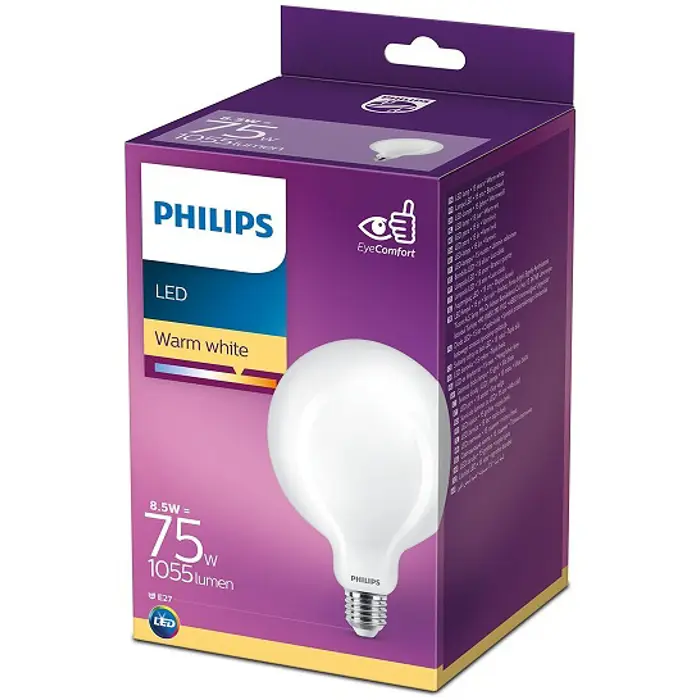 CONSUMER LED ŽARULJA classic 75W G120 E27 WW FR ND SRT4