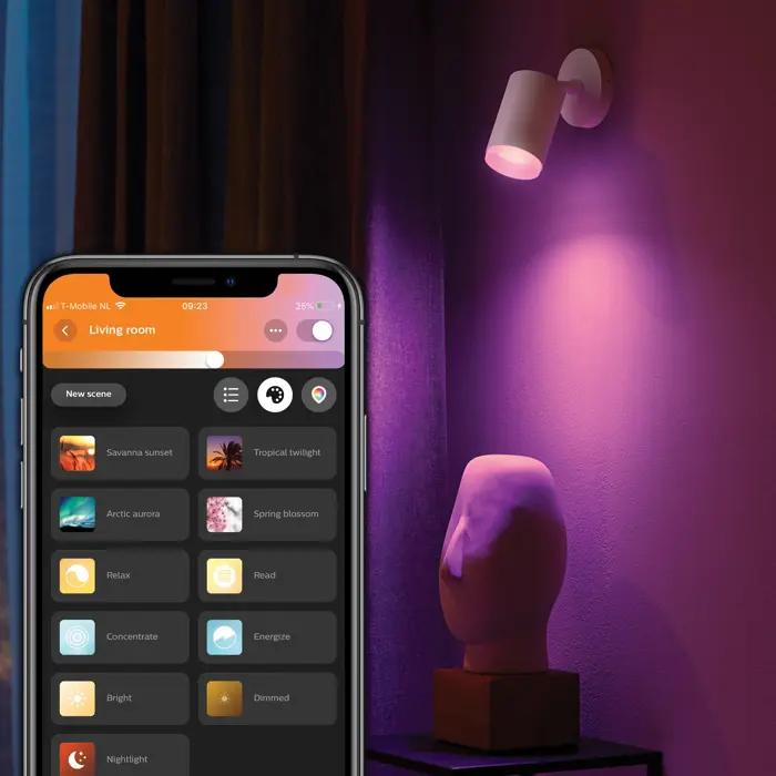 FUGATO PHILIPS HUE LED reflektor SINGLE SPOT bijeli 1XGU10