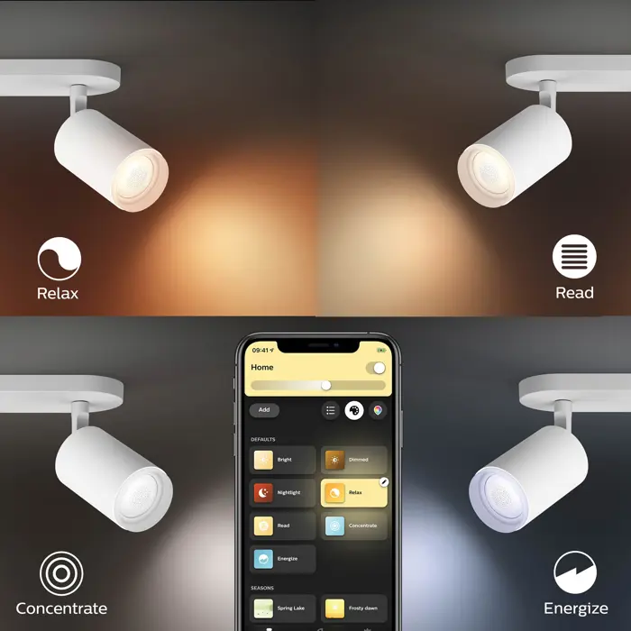 FUGATO PHILIPS HUE pametni LED reflektor bijeli 4XGU10