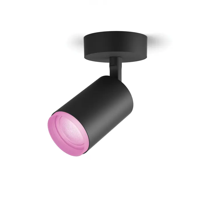 FUGATO PHILIPS HUE LED reflektor SINGLE SPOT crni 1XGU10