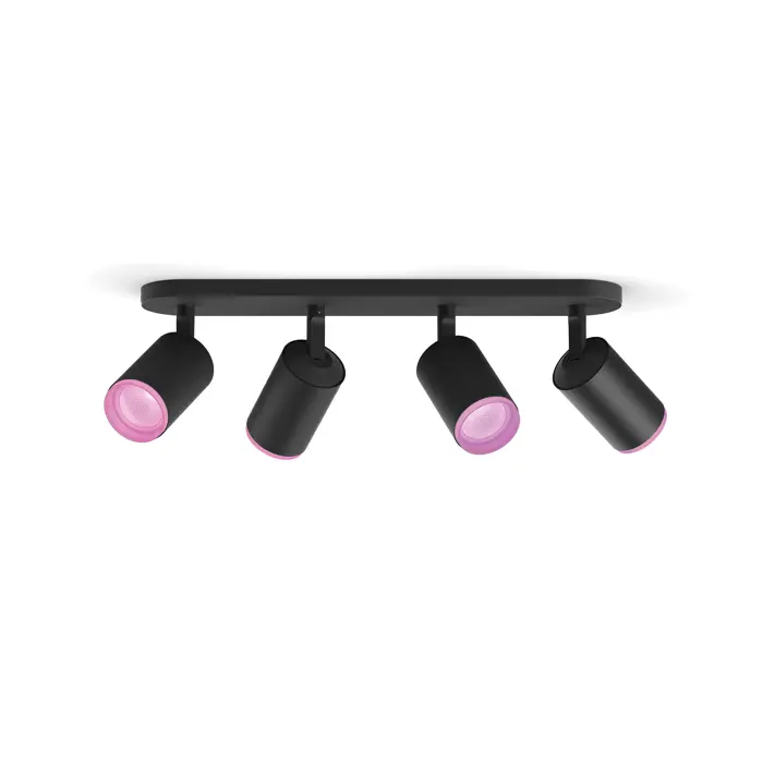 FUGATO PHILIPS HUE pametni LED reflektor crni 4XGU10