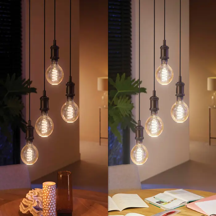 FIL PHILIPS HUE LED žarulja White Ambiance 7W G125 EUR E27