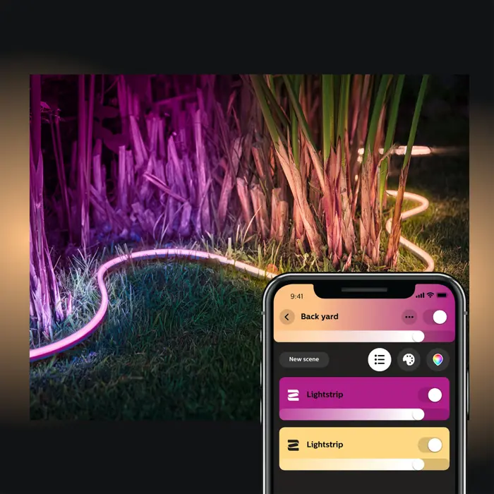 Philips HUE AMBIANCE WHITE & COLOR Outdoor LED TRAKA 5M