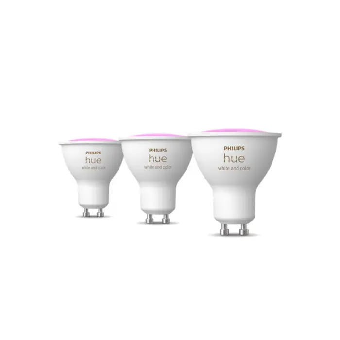 PHILIPS HUE LED reflektor White and Color Ambiance GU10 (set 3 kom)