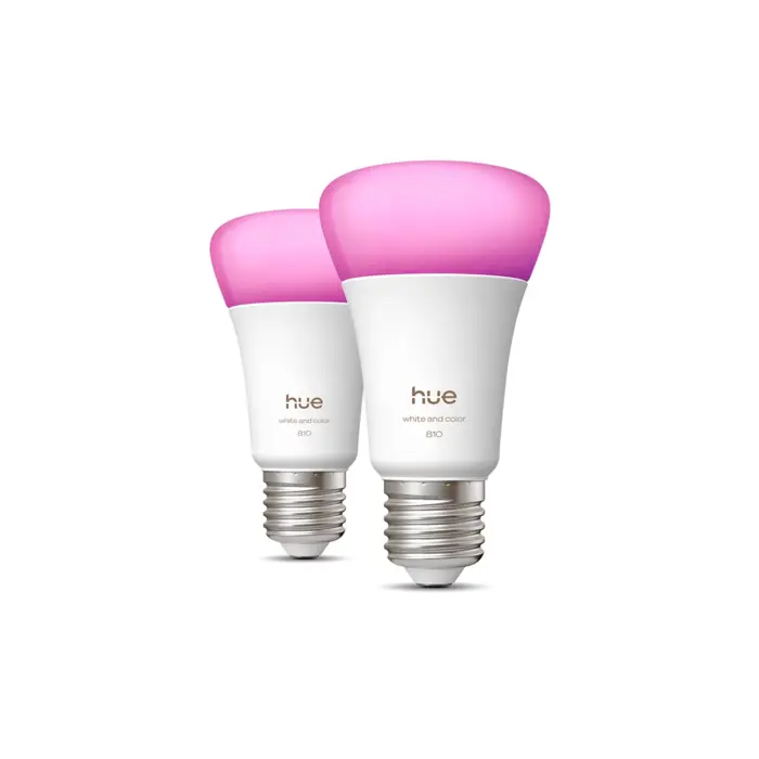 PHILIPS HUE LED reflektor White and Color Ambiance 810 A60 E27 (set 2 kom)