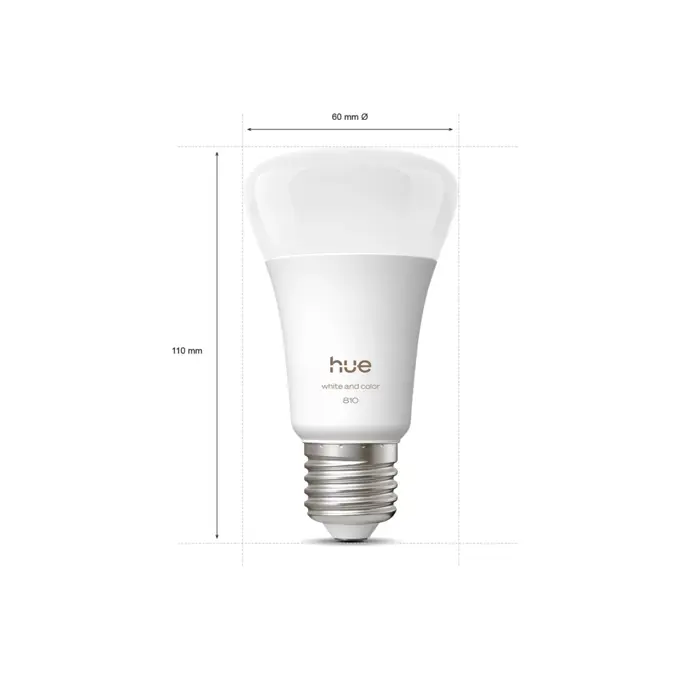 PHILIPS HUE LED reflektor White and Color Ambiance 810 A60 E27 (set 3 kom)