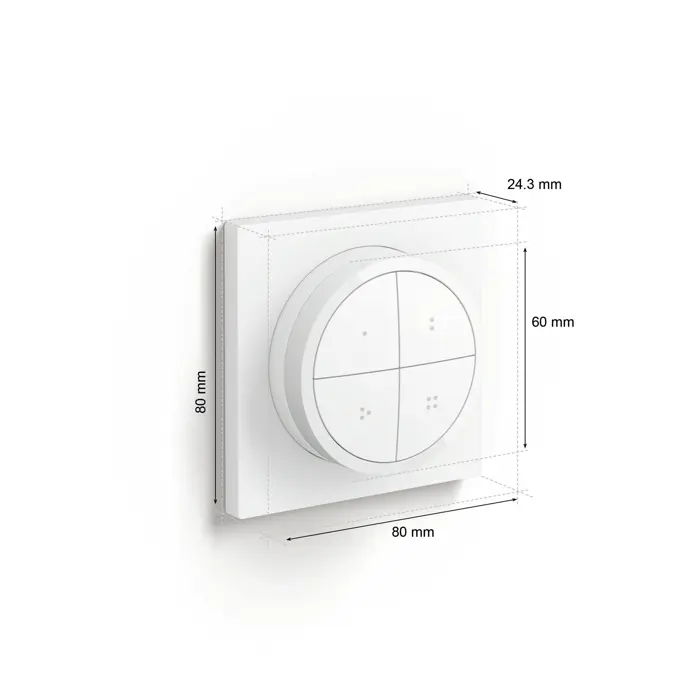 TAP DIAL PHILIPS HUE pametni okretni prekidač bijeli