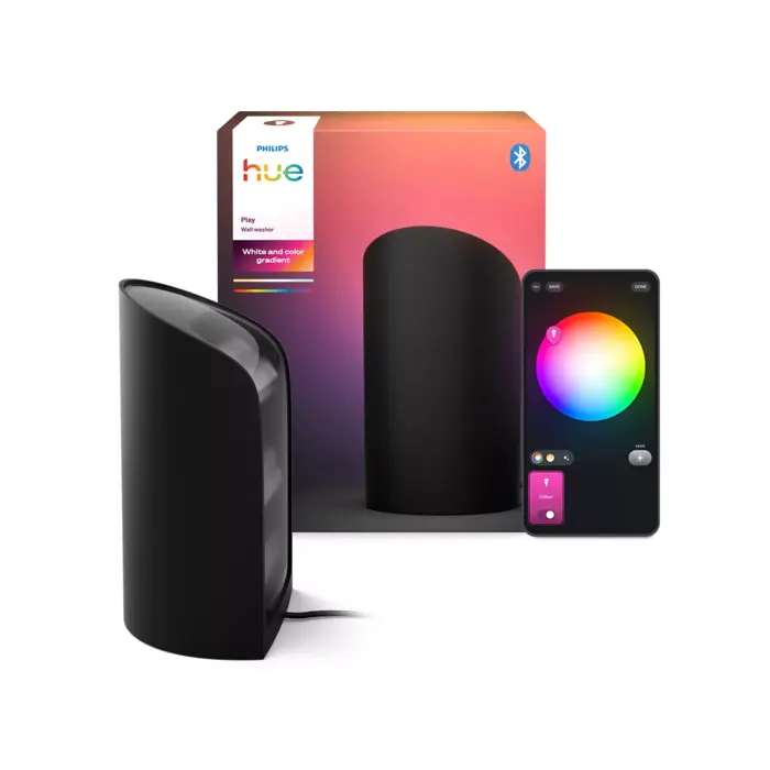 WASHER PHILIPS HUE zidna LED svjetiljka WALL crna