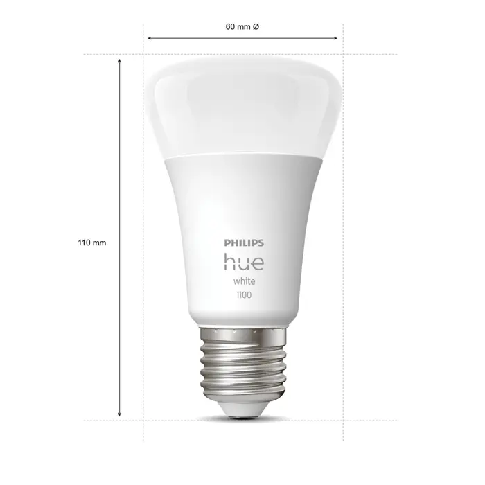 Philips Hue STARTER SET PAMETNA ŽARULJA 3xE27/9.5W A60 2700K 1055 Lm + PRIBOR