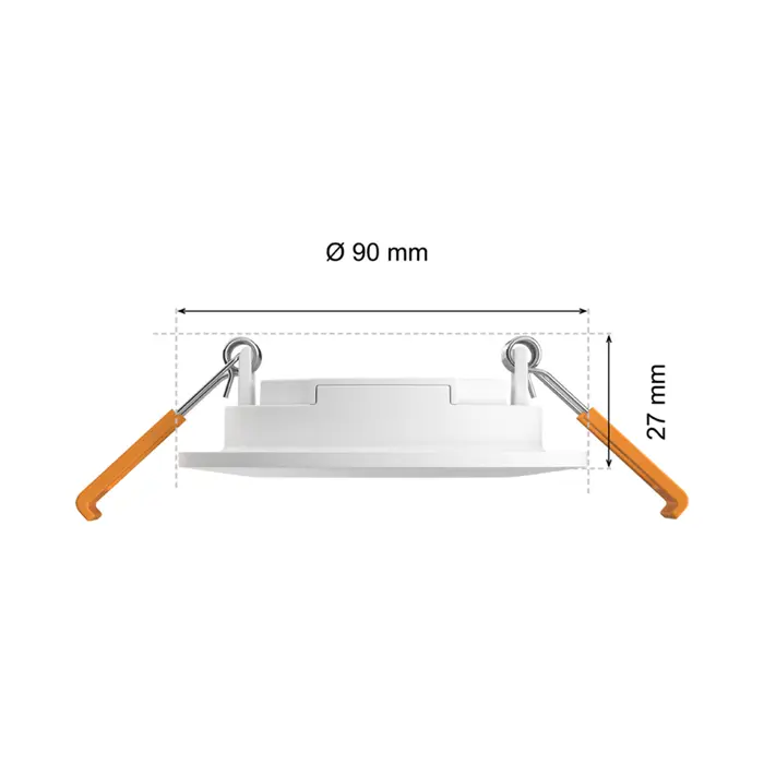 SLIM PHILIPS HUE LED svjetiljka bijela DL 3INCH EMEA L-bijela MULTI (set 3 kom)