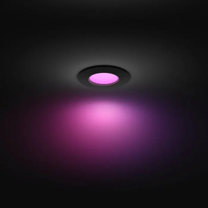 SLIM PHILIPS HUE LED svjetiljka bijela DL 3INCH EMEA S-crna MULTI (set 3 kom)