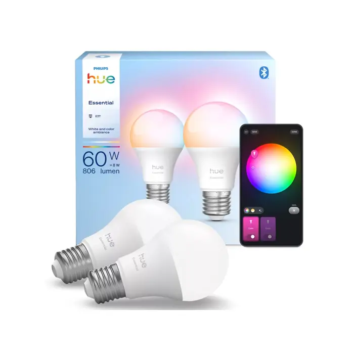 ESSENTIAL PHILIPS HUE pametna LED žarulja WCA 806 A60 E27