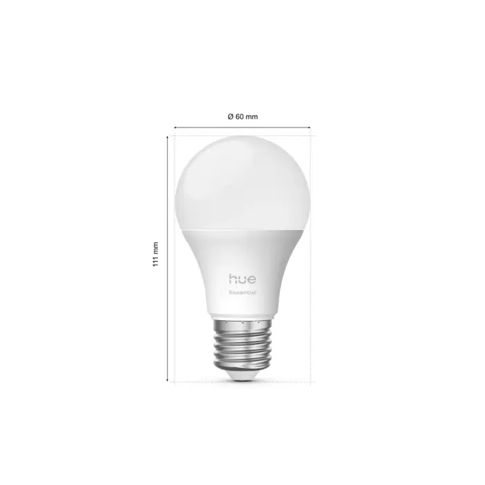 ESSENTIAL PHILIPS HUE pametna LED žarulja WCA 806 A60 E27 (set 3 kom)