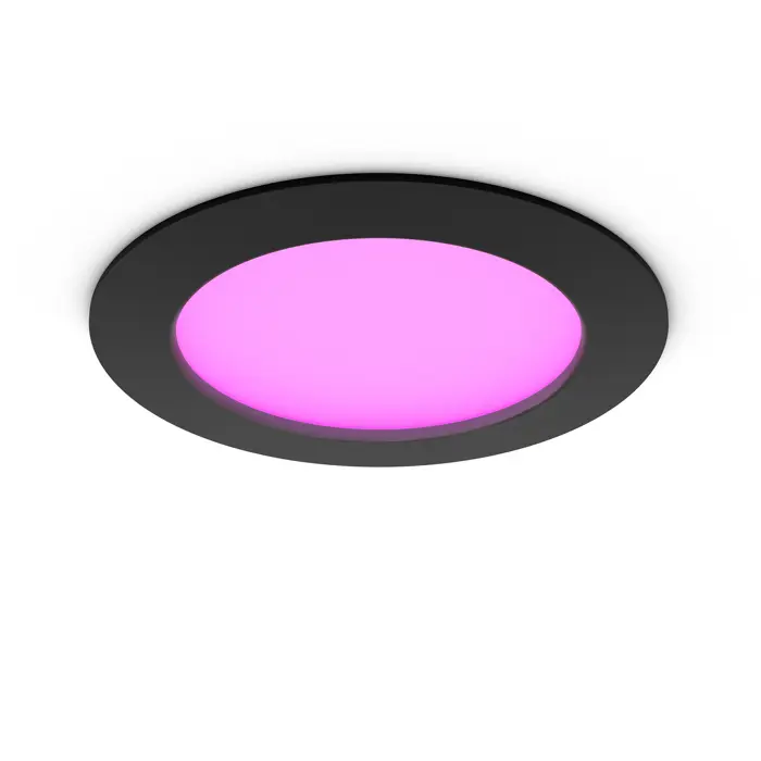 SLIM PHILIPS HUE ugradbeni LED downlight White Color Ambiance LI crni (4000 lm)