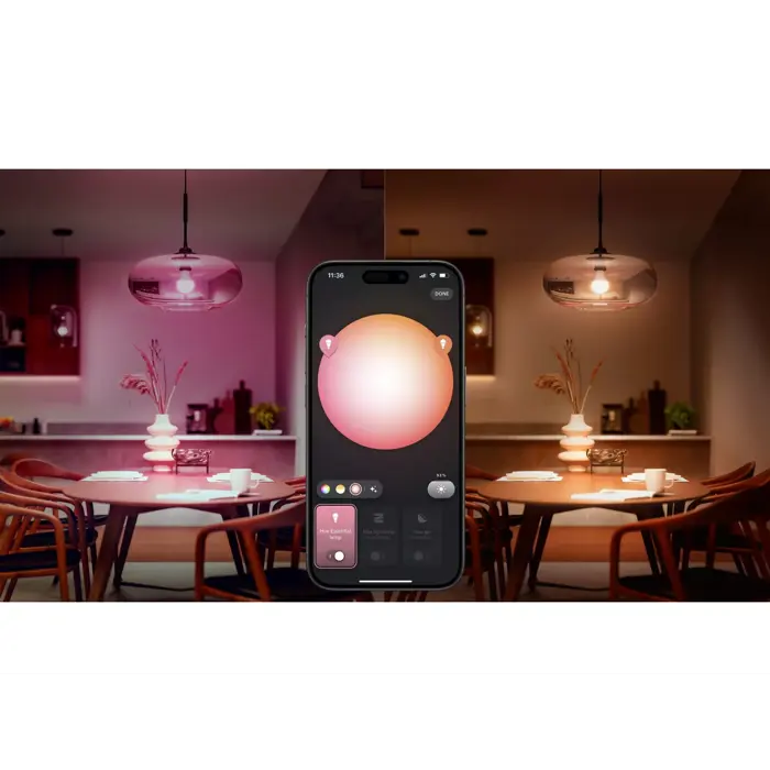 ESSENTIAL PHILIPS HUE LED reflektor WCA 806 A60 (set 2 kom) + Bridge + Dimmer