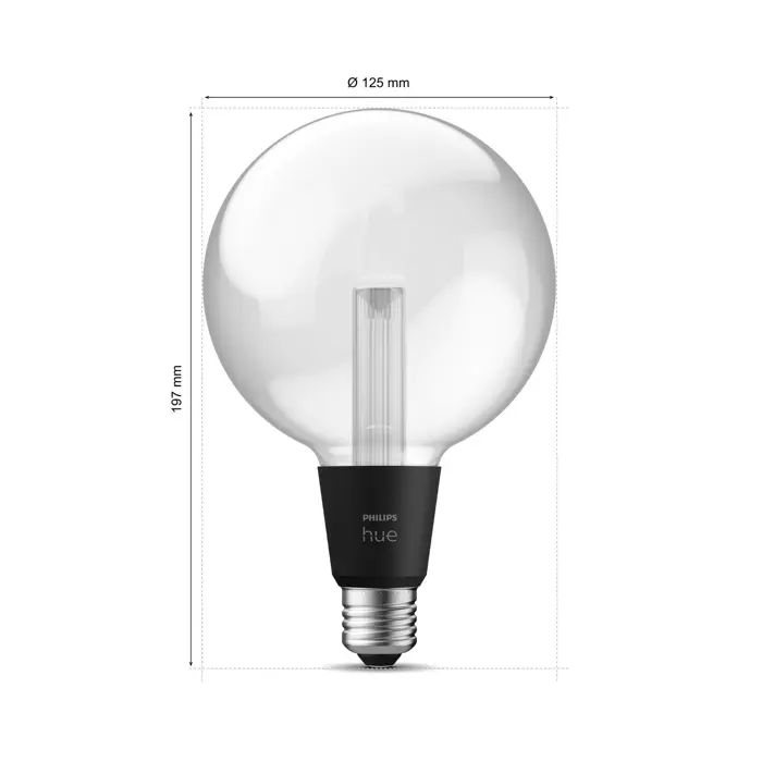 LG PHILIPS HUE pametna LED žarulja G125 E27