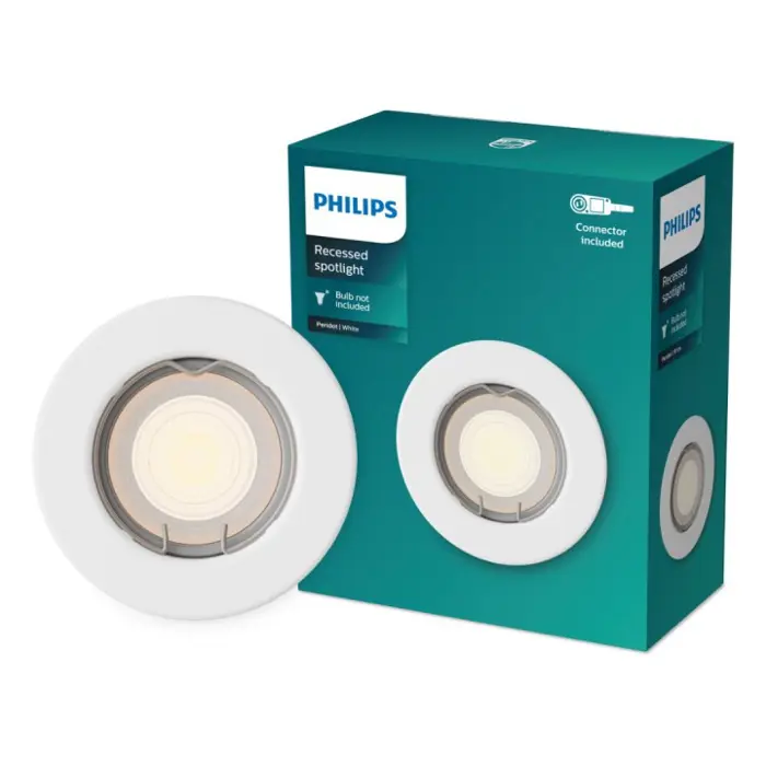 PERIDOT PHILIPS LED downlight ugradbeni KIT okrugla GU10 bijeli