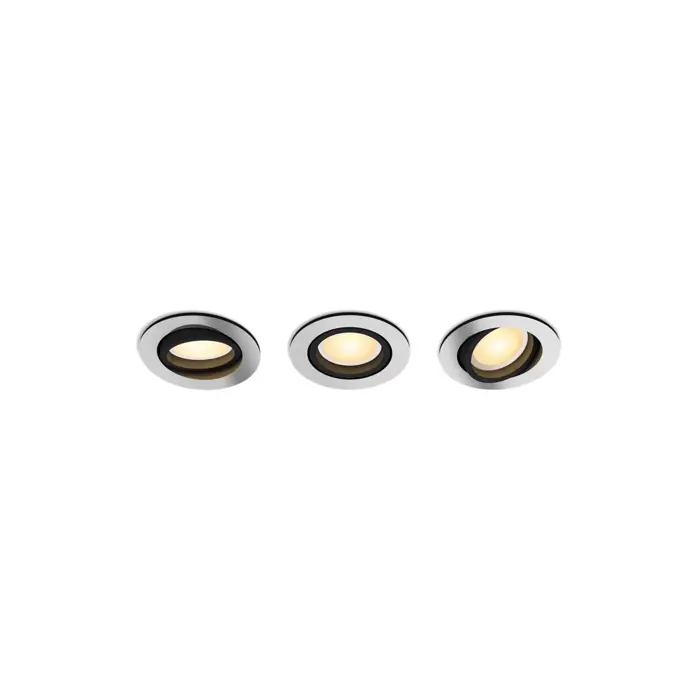 MILLISKIN PHILIPS HUE zidna LED svjetiljka R. ALU 3XGU10