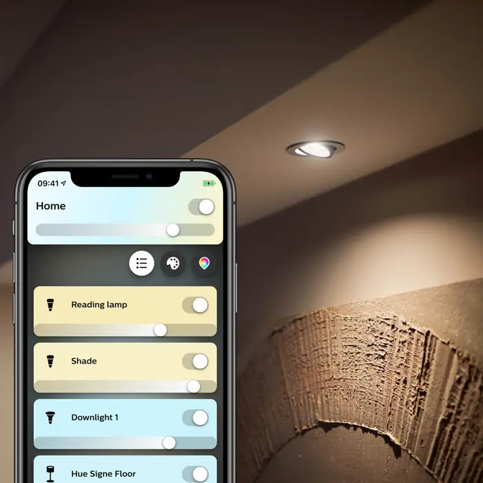 MILLISKIN PHILIPS HUE zidna LED svjetiljka R. ALU 3XGU10