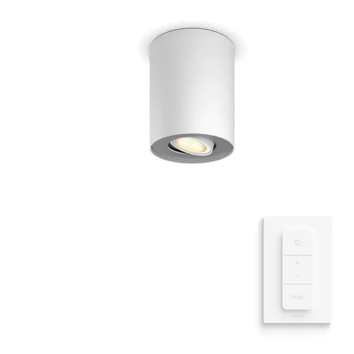 PILLAR PHILIPS HUE LED reflektor SINGLE SPOT bijeli 1XGU10