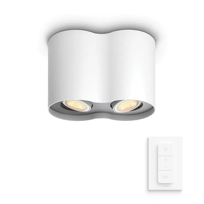 PILLAR PHILIPS HUE pametni LED reflektor bijeli 2XGU10