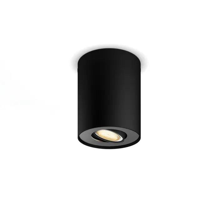 PILLAR EXT.SINGLE PHILIPS HUE LED reflektor SPOT crni 1XGU10