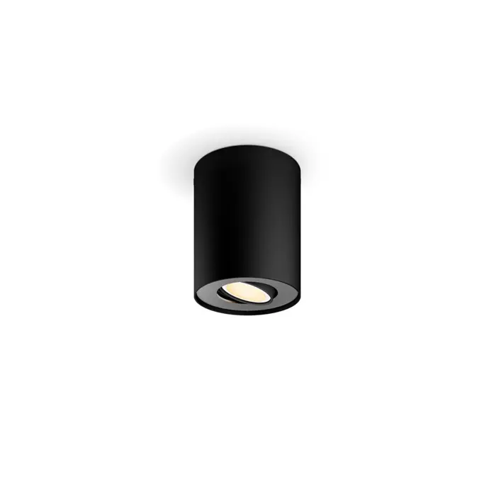 PILLAR PHILIPS HUE LED reflektor SINGLE SPOT crni 1XGU10