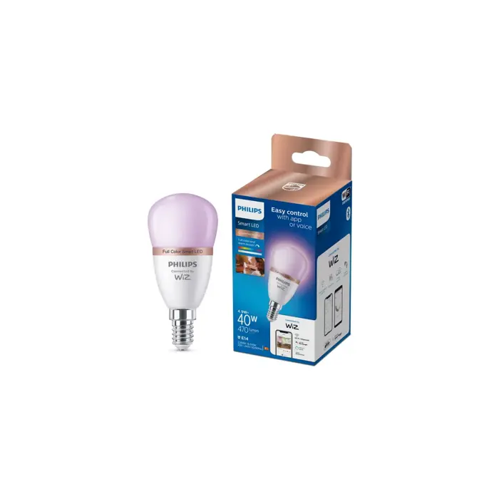 PHILIPS SMART LED žarulja 40W P45 E14 RGB
