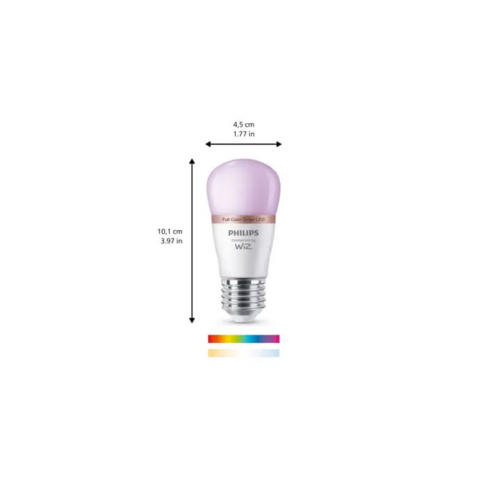 PHILIPS SMART LED žarulja 40W P45 E27 RGB