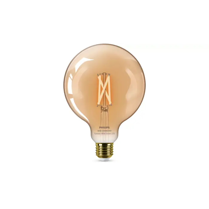 PHILIPS SMART LED žarulja 50W G125 E27 jantar