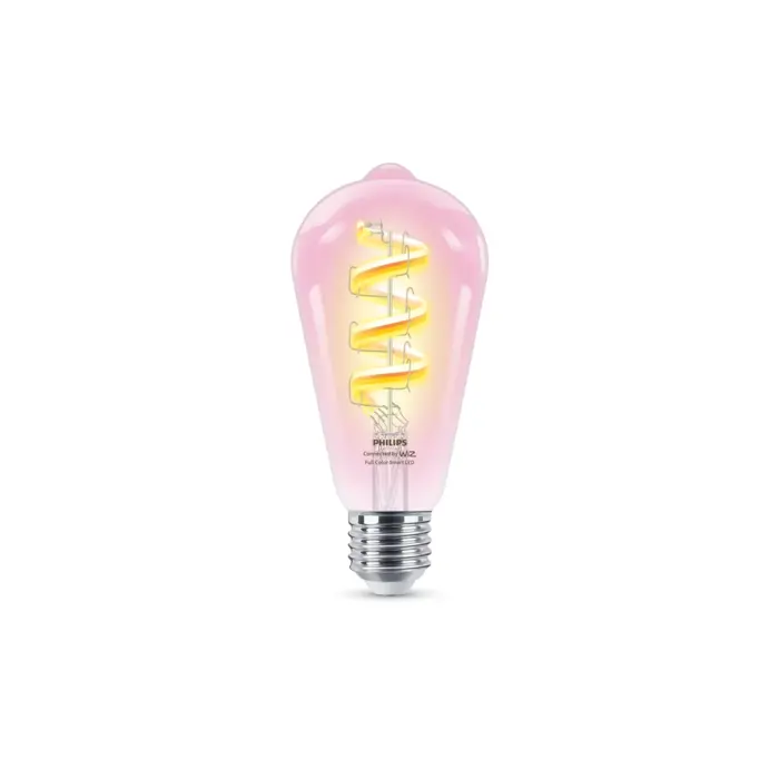 PHILIPS SMART LED žarulja ST64 E27 RGB prozirna