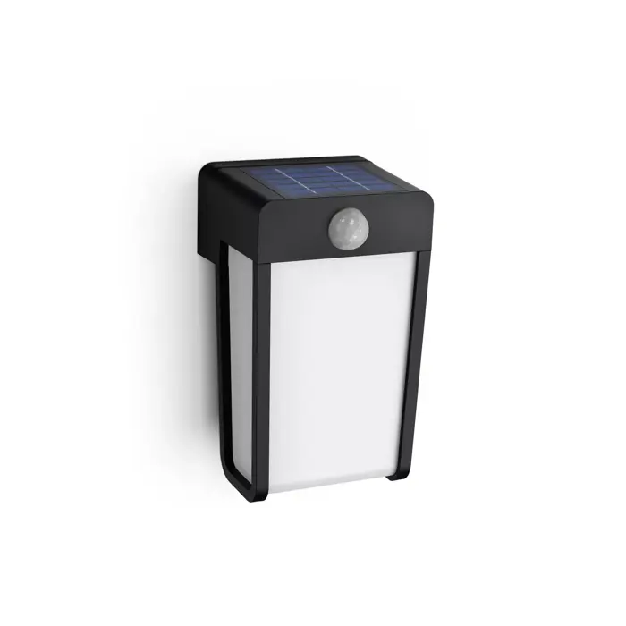 SHROUD PHILIPS solarna LED svjetiljka White Ambiance 2.3W 27K crna matirano IR