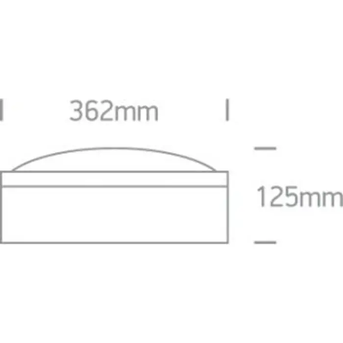 PLAFONJERA VANJSKA 3x20W/E27 IP54 SIVA