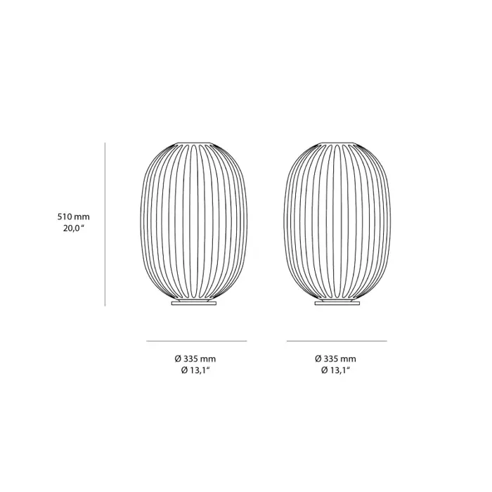 PLASS MEDIA STOLNA LAMPA PLAVA ON/OFF