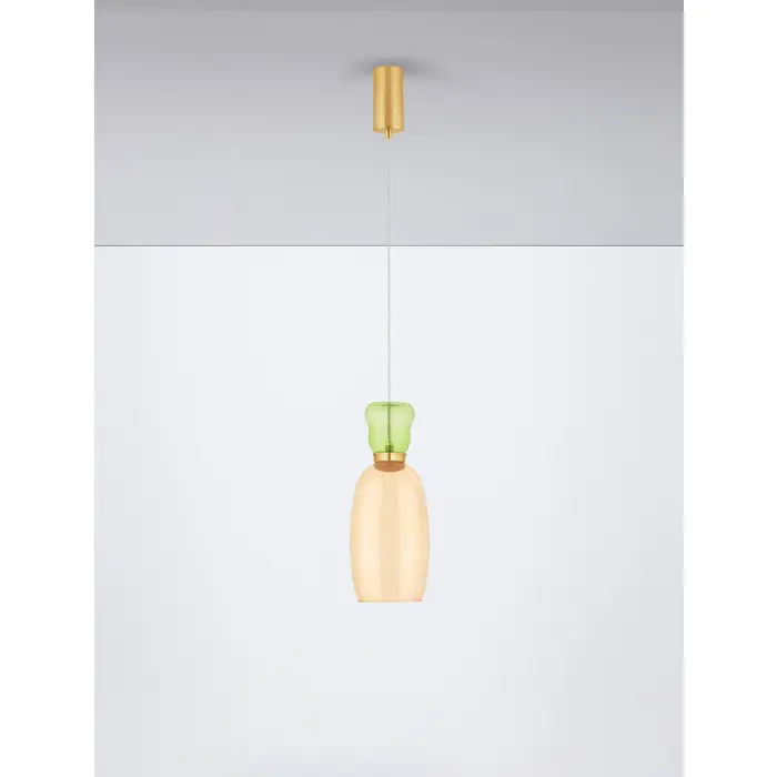 PLUMA VISILICA LED /3000K/9W/914Lm/ZLATNA GREEN & YELLOW