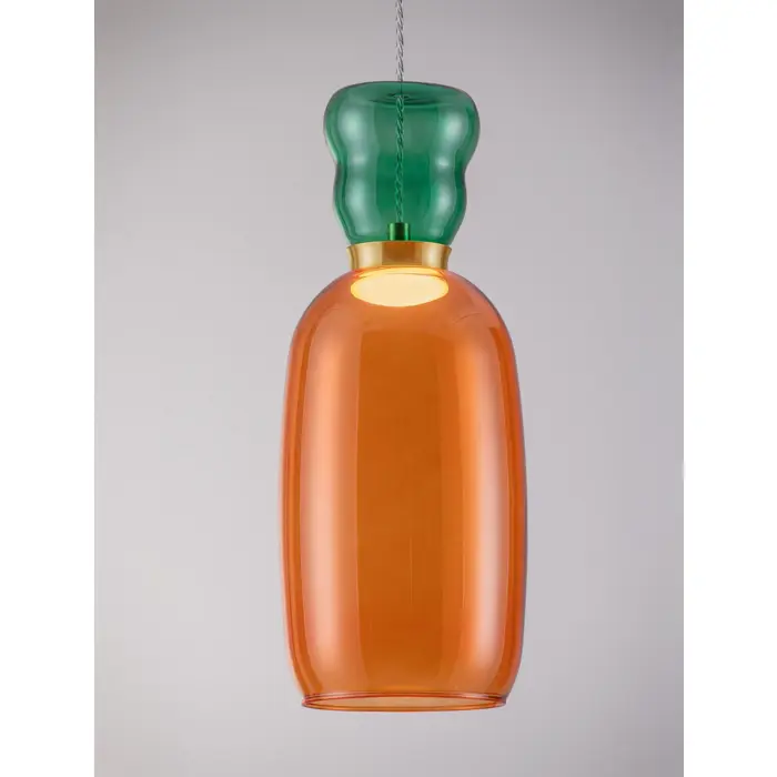 PLUMA VISILICA LED/3000K/9W/915Lm/ZLATNA& JASPER & ORANGE