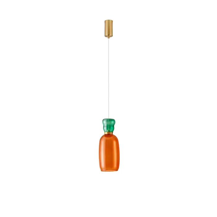 PLUMA VISILICA LED/3000K/9W/915Lm/ZLATNA& JASPER & ORANGE