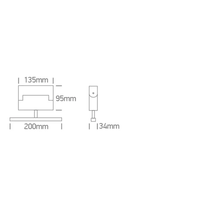 PODESIVA LINEARNA LED SVJETILJKA ZA MAGNETSKE ŠINE 12W CCT CRNA MINI/MAXI/P&P