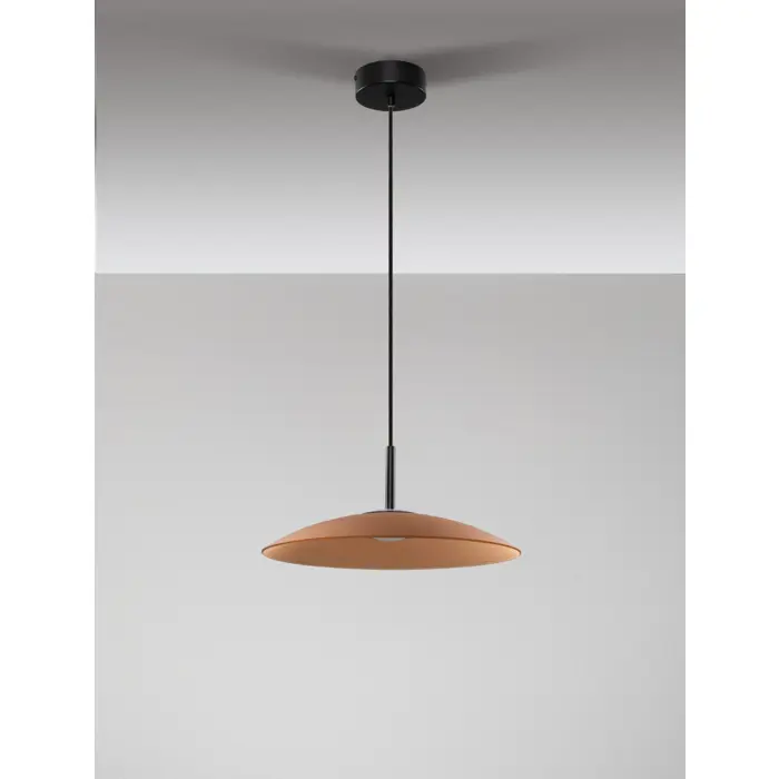 POLIFEMO VISILICA LED/3000K/12W/1040Lm/CRNA & MOCA BROWN