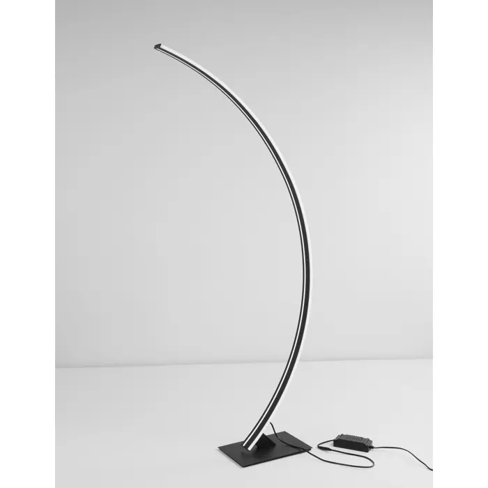 PREMIUM STAJAĆA LAMPA LED 40W/3000K/2120lm/DIMM/IP20/CRNA