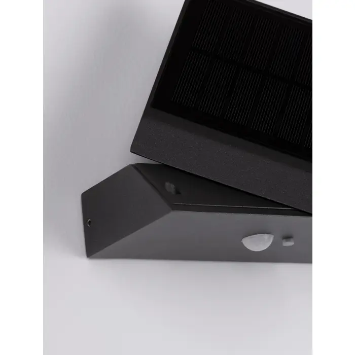 PRIM VANJSKA ZIDNA SVJETILJKA LED 2W/3000K/197lm/IP65/ANTRACIT SENZOR SOLAR