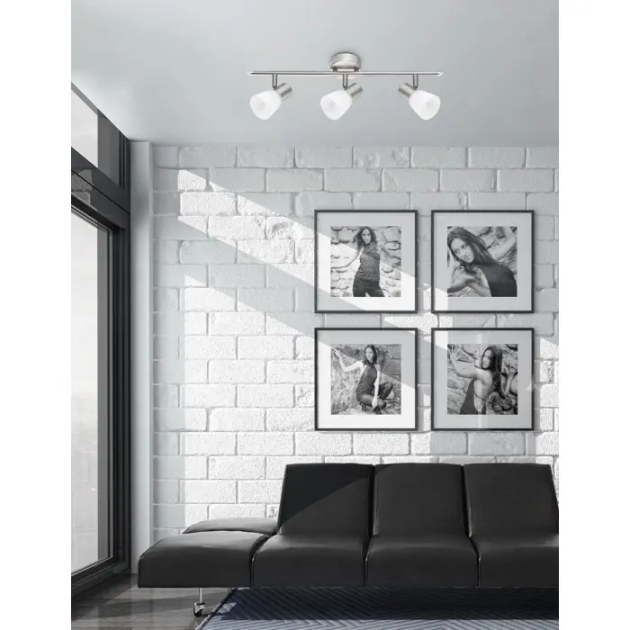 PUBLICO REFLEKTOR E14 IP20/SATIN NIKAL 3X