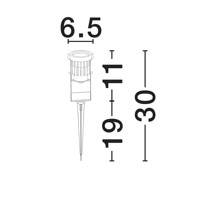 QUICK PODNI REFLEKTOR LED 10 Watt 220-240 Volt 697lm 2700K IP65